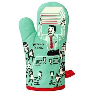 Blue Q - Pizza’s Here - Oven Mitt